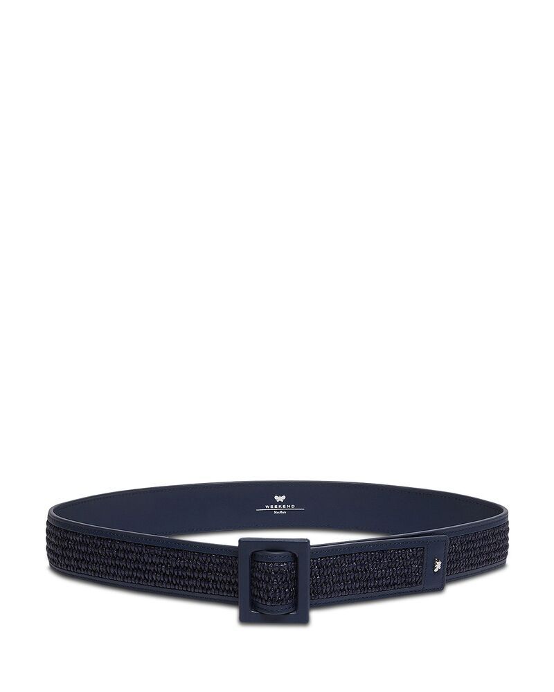 ウィークエンド マックスマーラ レディース アクセサリー ベルト Weekend Max Mara Womens Bocca Woven Belt Ultramarine Blue ブルー