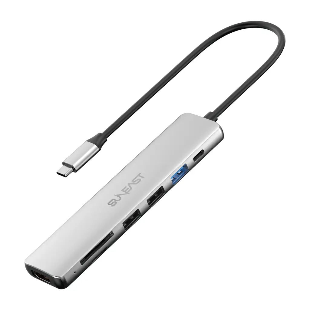 【新品】PCハード USBハブ 【7in1】USB Type-C Multi Hub [SE-HUB071JDPNCF]