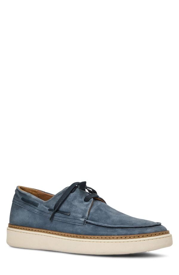 アクアタリア メンズ シューズ スリッポン・ローファー Aquatalia Bora Boat Shoe Jeansuede