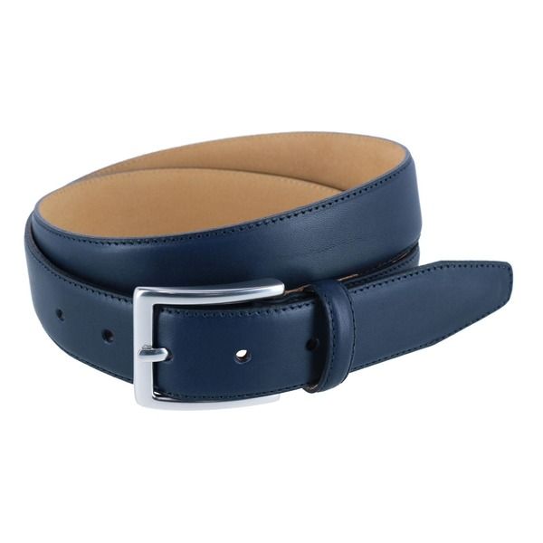 トラファルガー メンズ アクセサリー ベルト Trafalgar Orion Smooth Calfskin 35mm Dress Belt Navy ネイビー