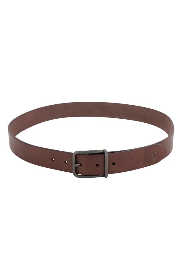 オールセインツ メンズ アクセサリー ベルト レザー AllSaints Ramskulleather Belt Bitter Brown ブラウン