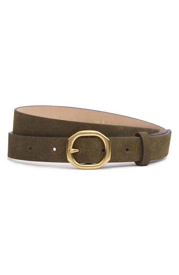 ラグアンドボーン レディース アクセサリー ベルト スエード rag bone Small Audrey Suede Belt Olive Suede オリーブ
