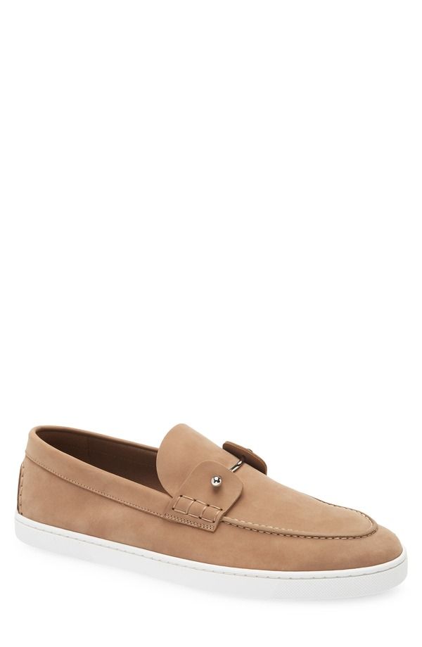 クリスチャン・ルブタン メンズ シューズ スリッポン・ローファー Christian Louboutin Chambeliboat Loafer Lionne Lin Lionne