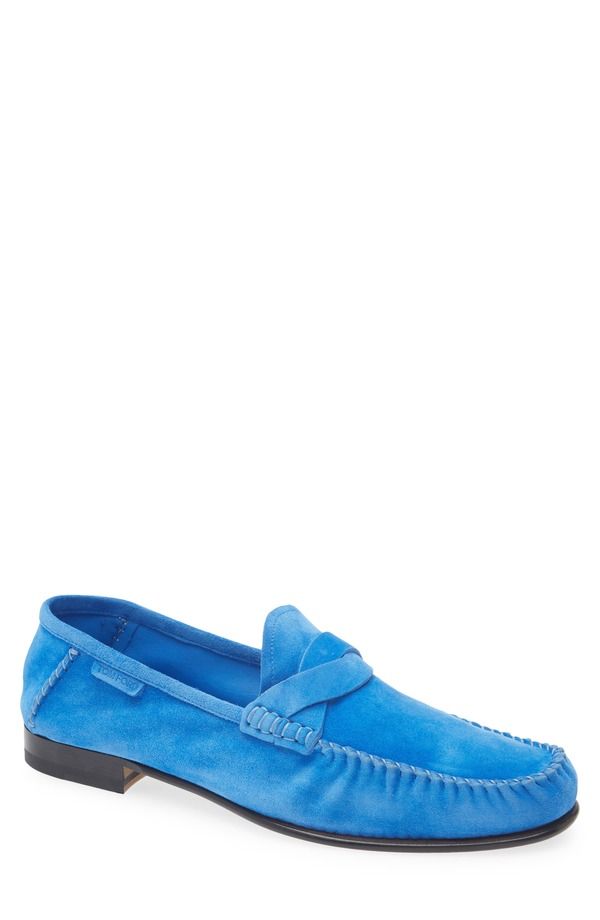 トム・フォード メンズ シューズ スリッポン・ローファー TOM FORD Ripley Loafer Cobalt コバルト