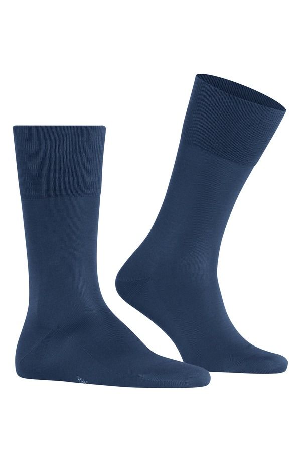 ファルケ メンズ アンダーウェア 靴下 コットン Falke Tiagorganicotton Dressocks Royal Blue ブルー