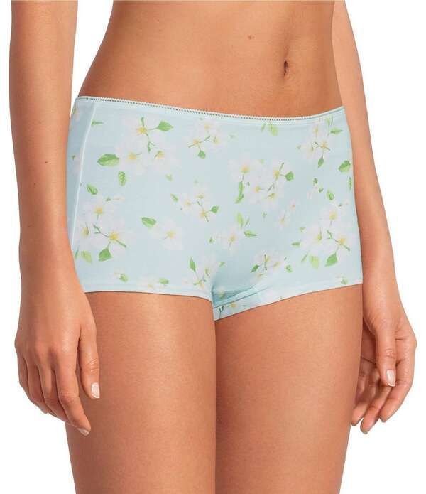ベッドヘッド レディース アンダーウェア パンツ レーストリム レース ニット Bedhead Knit Lace Trim Boyshort Panty 3Pack Honey BeesBlackwhite ホワイト