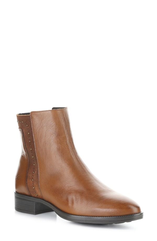ボスアンドコー レディース シューズ ブーツ・レインブーツ Bos Co Axis Waterproof Bootie Rich Tan Nut タン