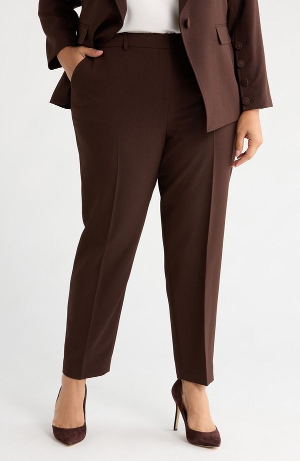 タハリエーエスエル レディース ボトムス レギンス クレープ パンツ Tahari ASL Classicrepe Pants Espresso 22,896円