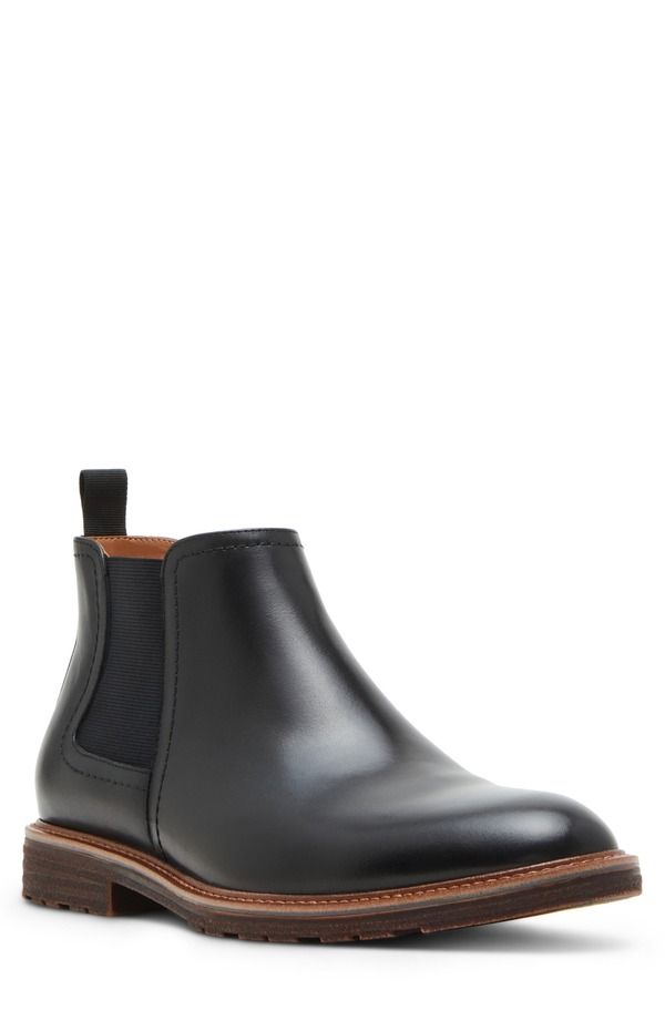 スティーブ マデン メンズ シューズ ブーツ・レインブーツ チェルシーブーツ チェルシー Steve Madden Aben Chelsea Boot Black ブラック