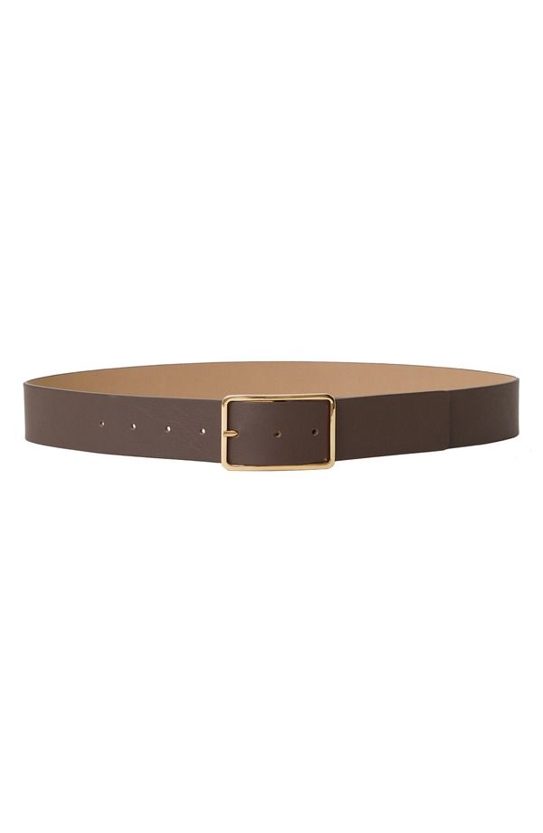 ビーロウザベルト レディース アクセサリー レザー BLow the Belt Milla Leather Belt Chocolate Gold チョコレート
