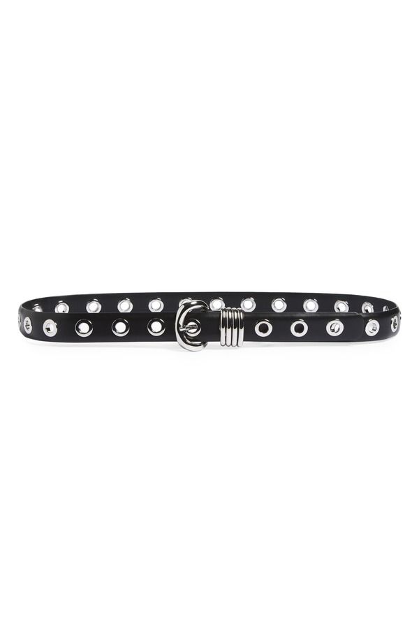 メイドウェル レディース アクセサリー ベルト Madewell Metal Eyelet Beltrue Black ブラック