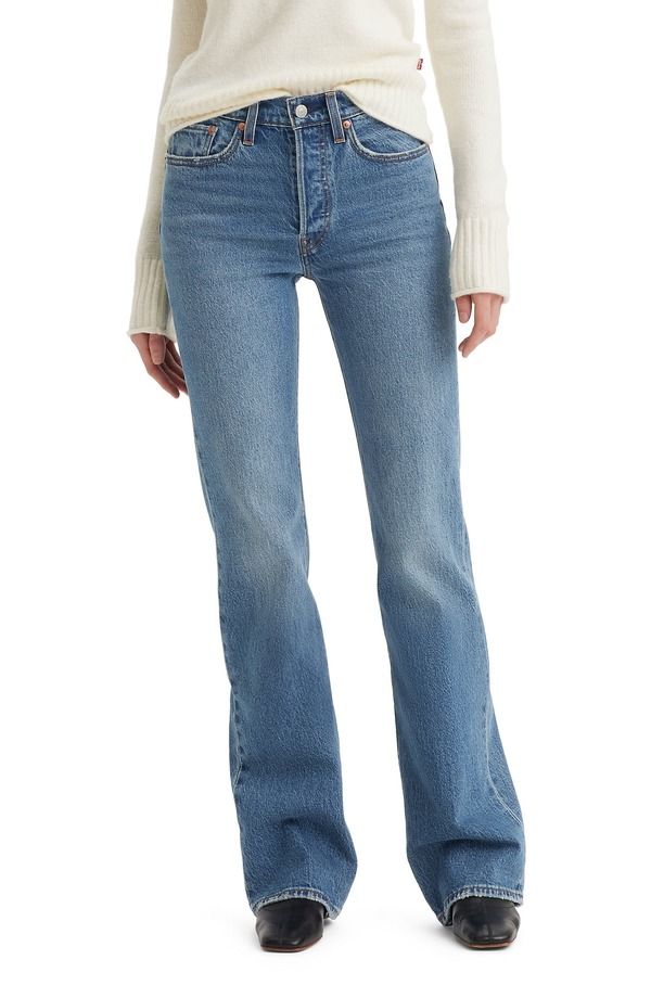 リーバイス レディース シューズ ブーツ・レインブーツカット ジーンズ Levis Wedgie Bootcut Jeans Fair Point Psk