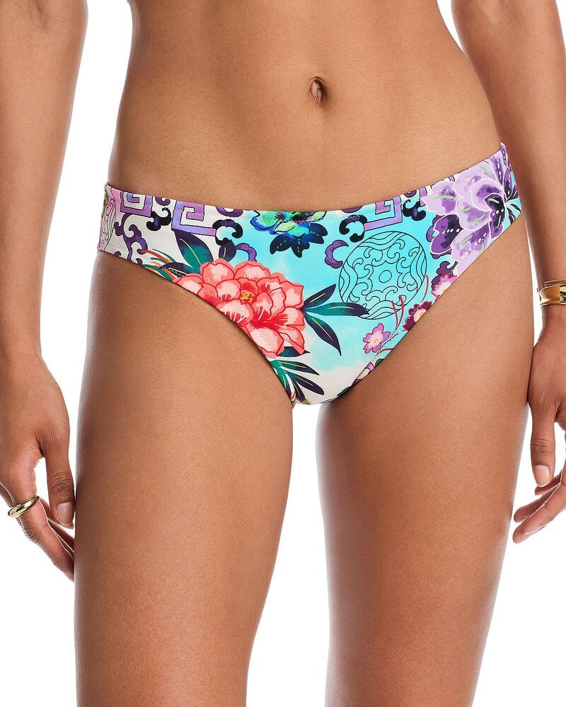 ジョニーワズ レディース 水着 ボトムスのみ Johnny Was Hipster Bikini Bottom Roseum