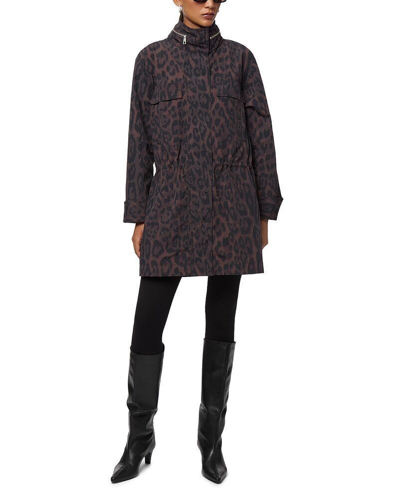 アパリス レディース アウター ジャケット・ブルゾン Apparis Bea Leopard Rain Jacket Dark Leopard アニマル