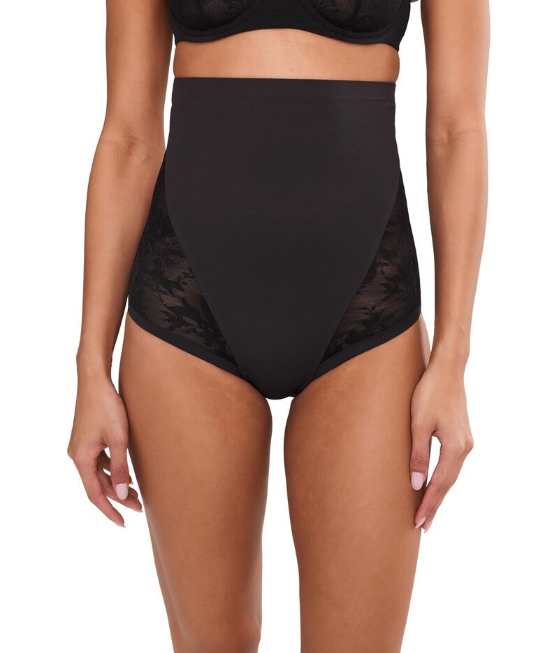 ミラクルスーツ レディース アンダーウェア パンツ レース ハイウエスト Miraclesuit Shapewear Modern Romance Lace Highwaist Brief Black ブラック