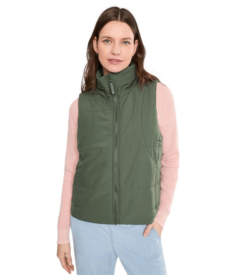 エルエルビーン レディース アウター コート ベスト Llbean Old Port Puffer Vesthyme