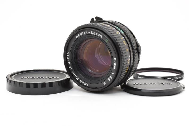 実用品】MAMIYA マミヤ MAMIYA-SEKOR C 80mm 2.8 N MFレンズ #4120-2