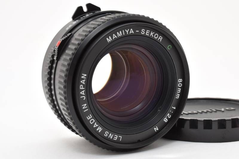 実用品】MAMIYA マミヤ MAMIYA-SEKOR C 80mm 2.8 N MFレンズ #4120-2