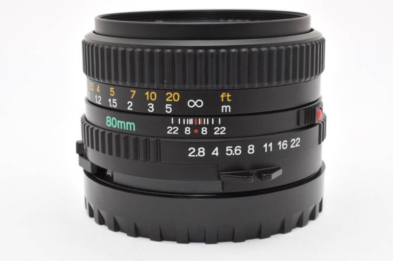 実用品】MAMIYA マミヤ MAMIYA-SEKOR C 80mm 2.8 N MFレンズ #4120-2