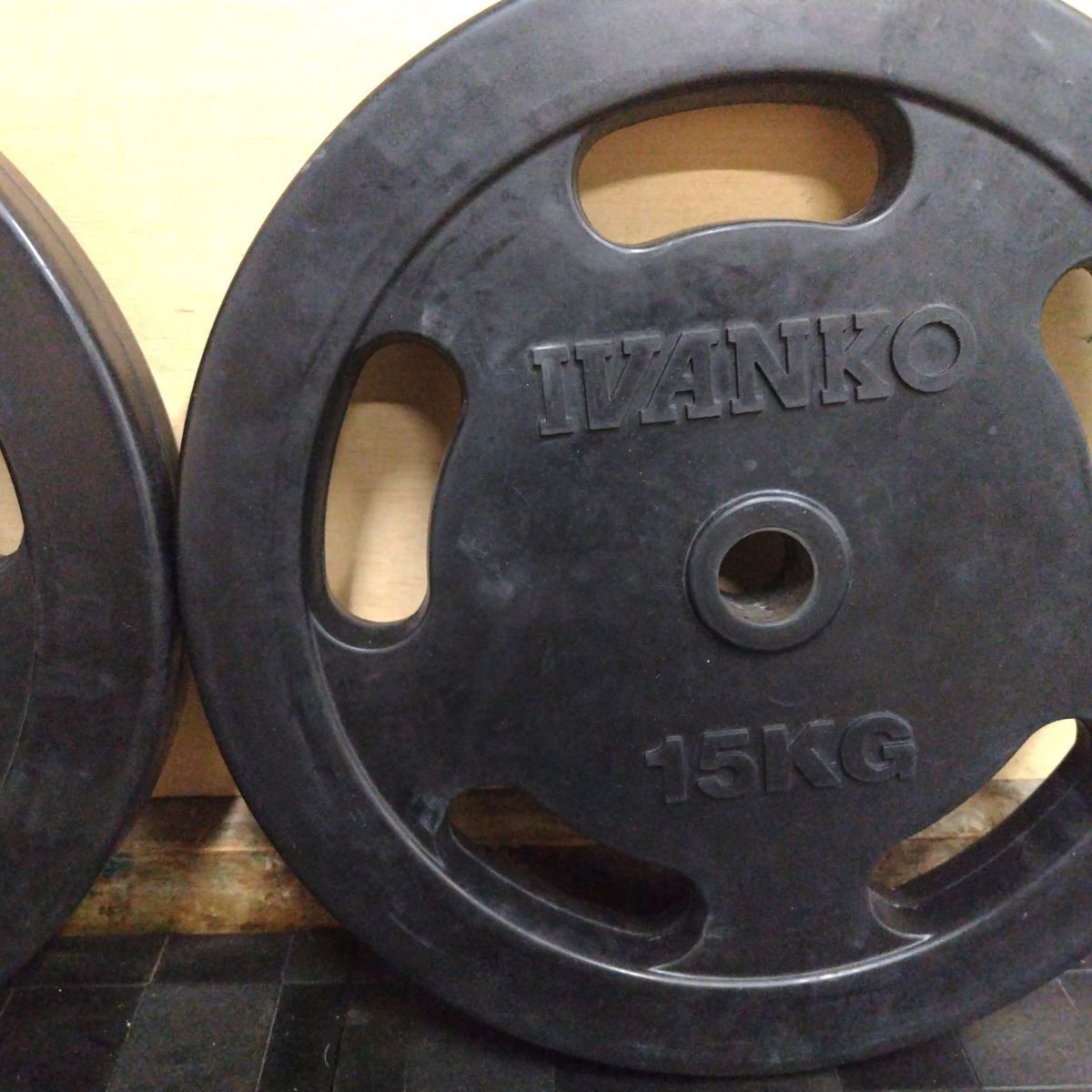 中古】［IVANKO］28mmラバープレート15kg（2枚セット） - メルカリ