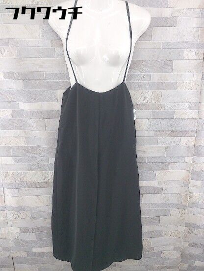 ◇ URBAN RESEARCH Sonny Label キャミソール ワイドパンツ オールインワン サイズFree ブラック レディース 【1104050007190】