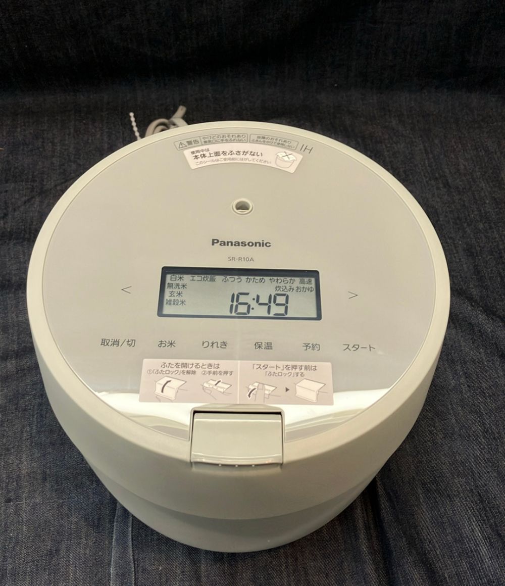 キッチン、食卓 パナソニック 炊飯器 現状品 圧力IHジャー炊飯器 SR
