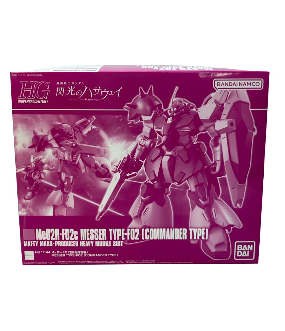 バンダイ 機動戦士ガンダム 閃光のハサウェイ HG 1/144 Me02R-F02c メッサーF02型 指揮官機 プラモデル