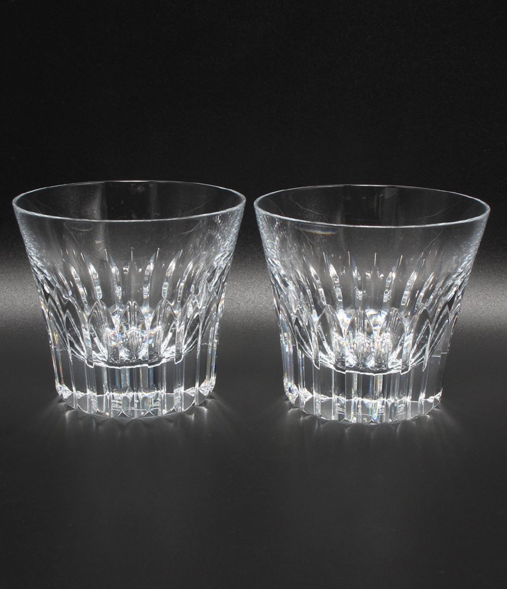 美品 バカラ イヤータンブラー グラス 2点セット ペア 2022 クリスタ Baccarat