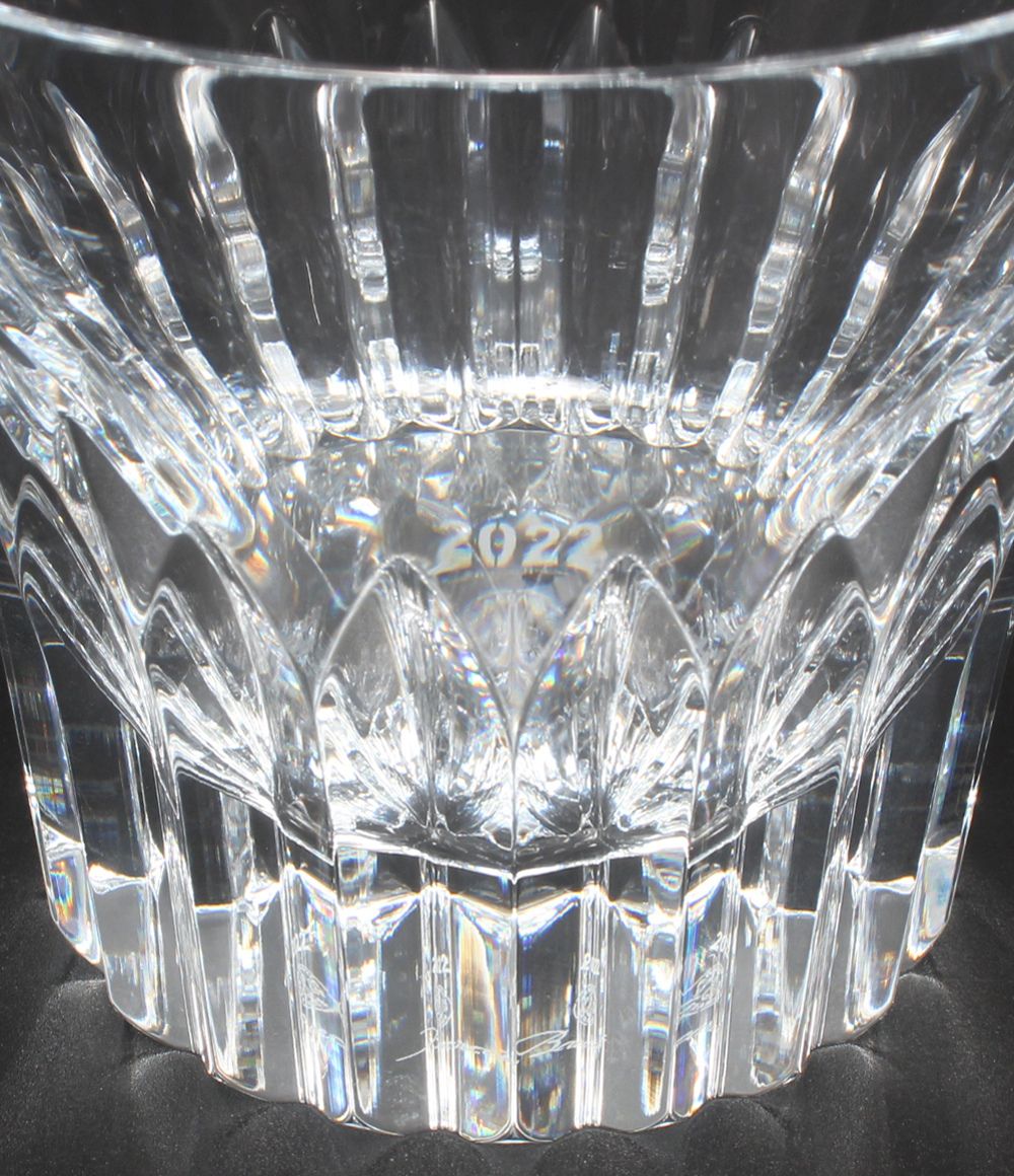 美品 バカラ イヤータンブラー グラス 2点セット ペア 2022 クリスタ Baccarat