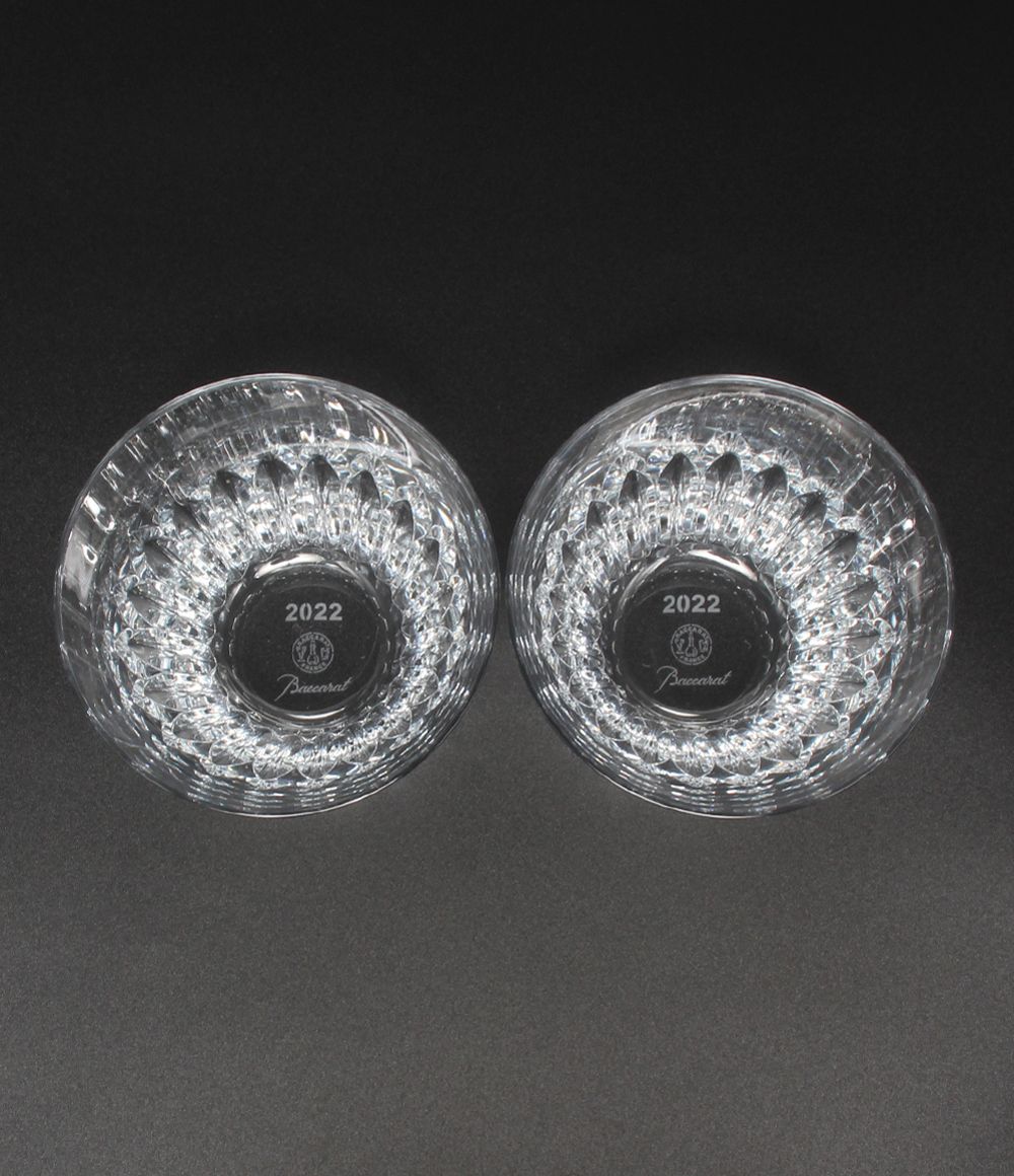 美品 バカラ イヤータンブラー グラス 2点セット ペア 2022 クリスタ Baccarat