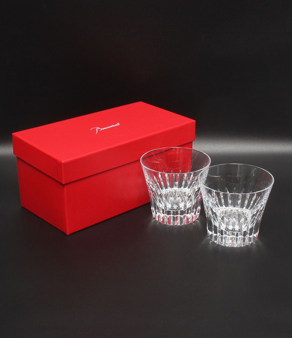 美品 バカラ イヤータンブラー グラス 2点セット ペア 2022 クリスタ Baccarat