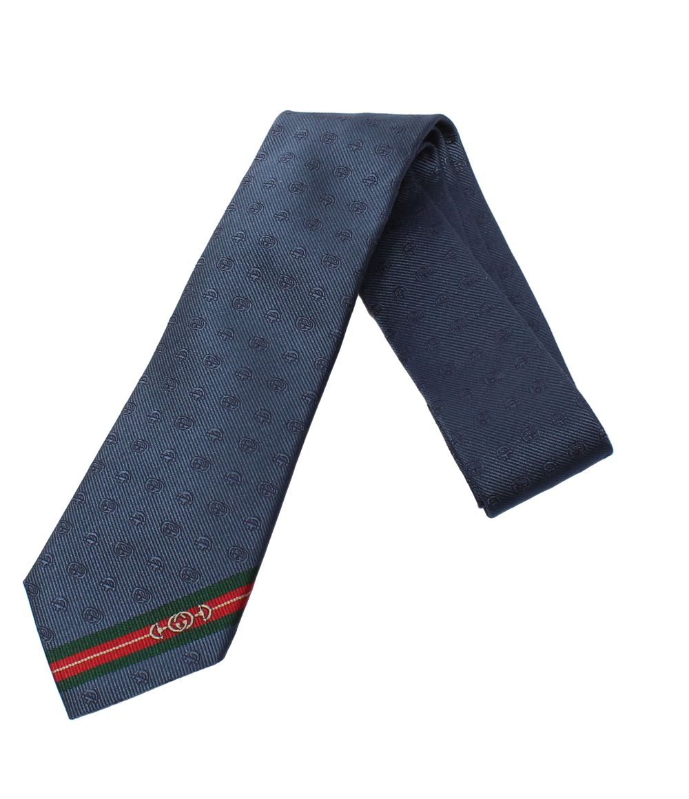 美品 グッチ ネクタイ シルク100% メンズ GUCCI