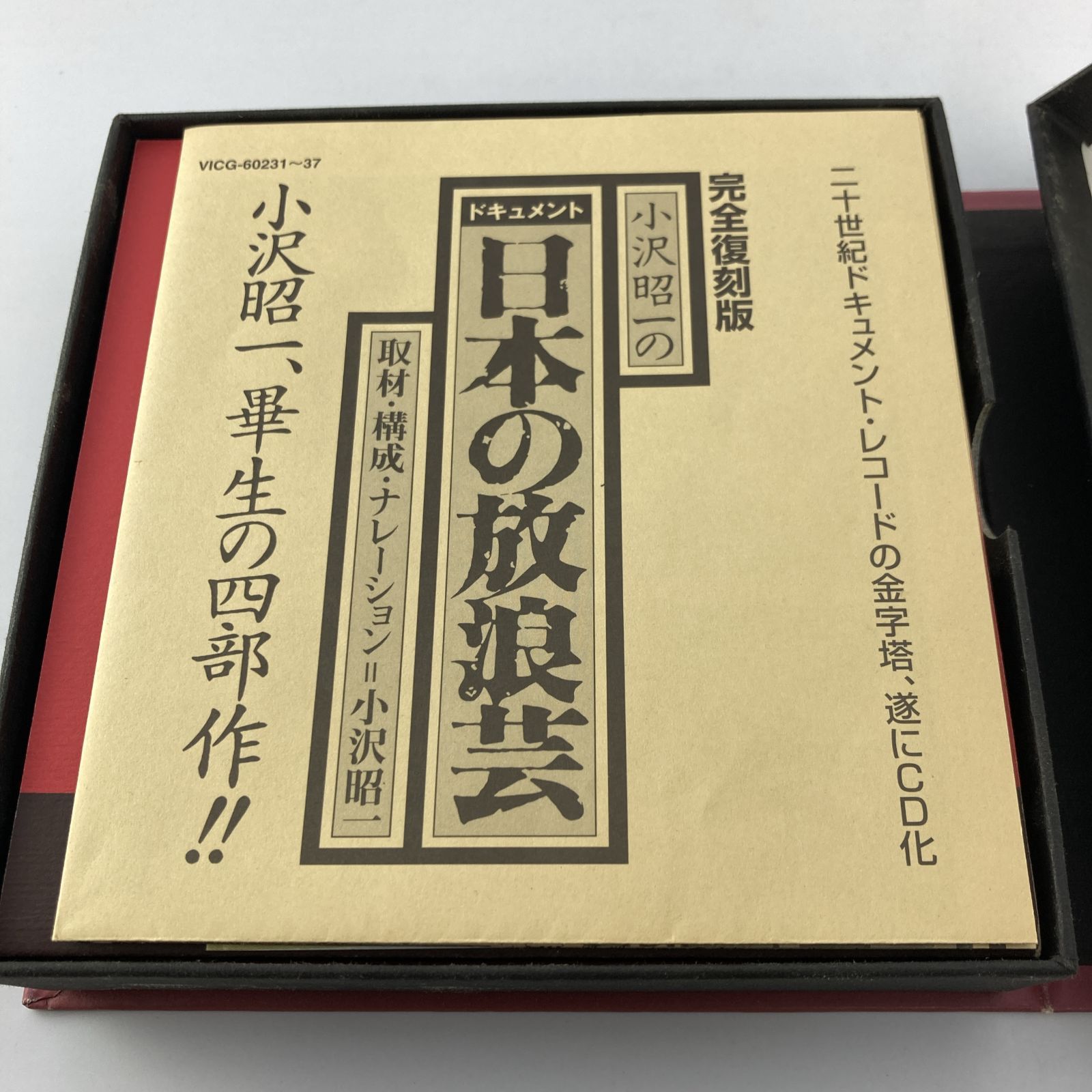 CD ドキュメント 日本の放浪芸 -小沢昭一が訪ねた道の芸・街の芸- 1999