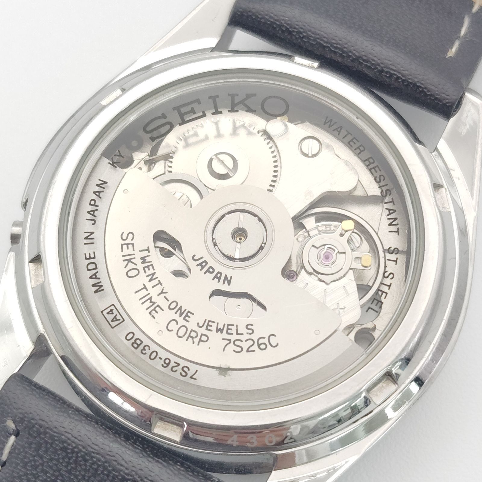 稼働品 SEIKO セイコー5 7S26-03B0 自動巻 ヴィンテージ レトロ