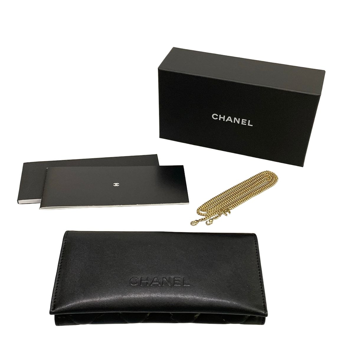 CHANEL(シャネル) サングラス 4244 ダークグレー×ゴールド×黒 チェーン CHANEL(シャネル) サングラス 4244 ダークグレー×ゴールド×黒 チェーン