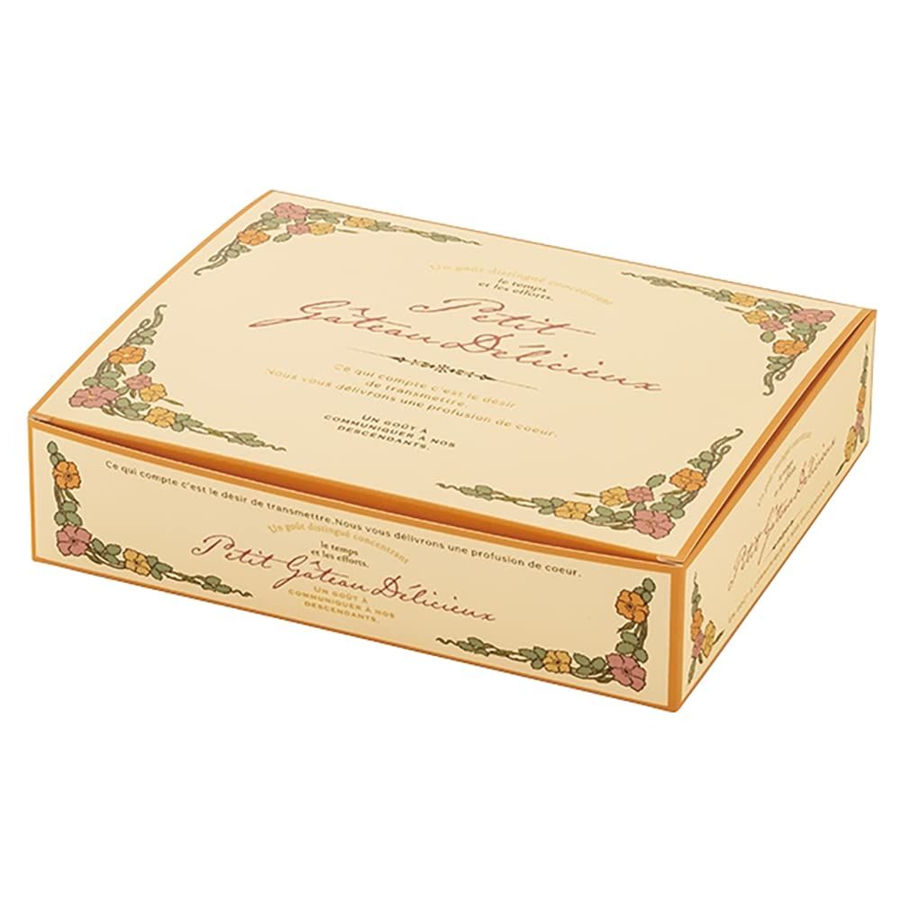新品 ヘッズ ギフトボックス 25.5×6×20.5cm クレール 焼き菓子 詰め合わせ ギフト 身ふた一体 10枚入 HEADS CLA-GXL