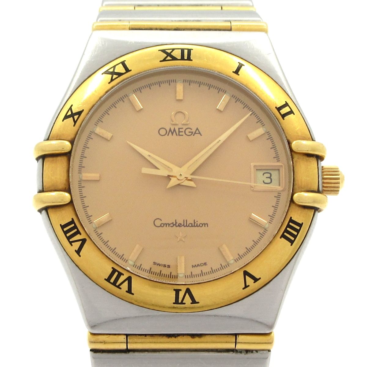 OMEGA(オメガ) 腕時計 コンステレーション 1212.10 メンズ SS×K18YG ゴールド