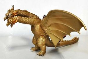キングギドラ(2001) 「ゴジラ・モスラ・キングギドラ 大怪獣総攻撃」 ムービーモンスターシリーズ【1週間以内発送】
