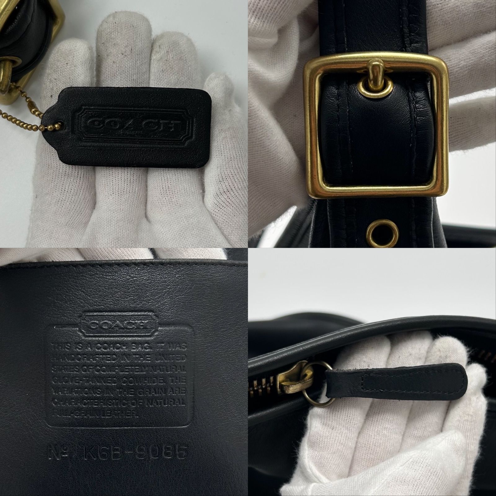 ◎極美品 coach オールドコーチ バケツ型 ショルダーバッグ 斜めがけ 