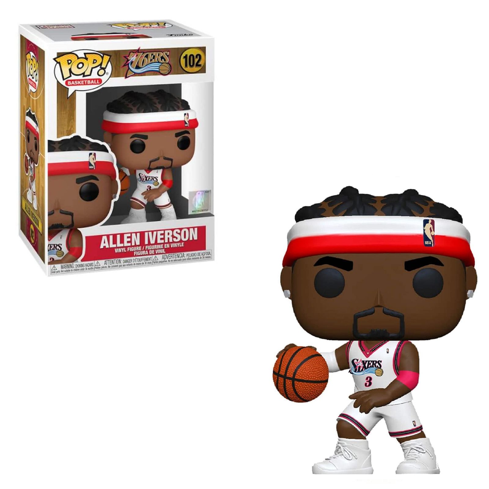 新品 FUNKO POP! NBA: Legends- Allen Iverson (Sixers Home)