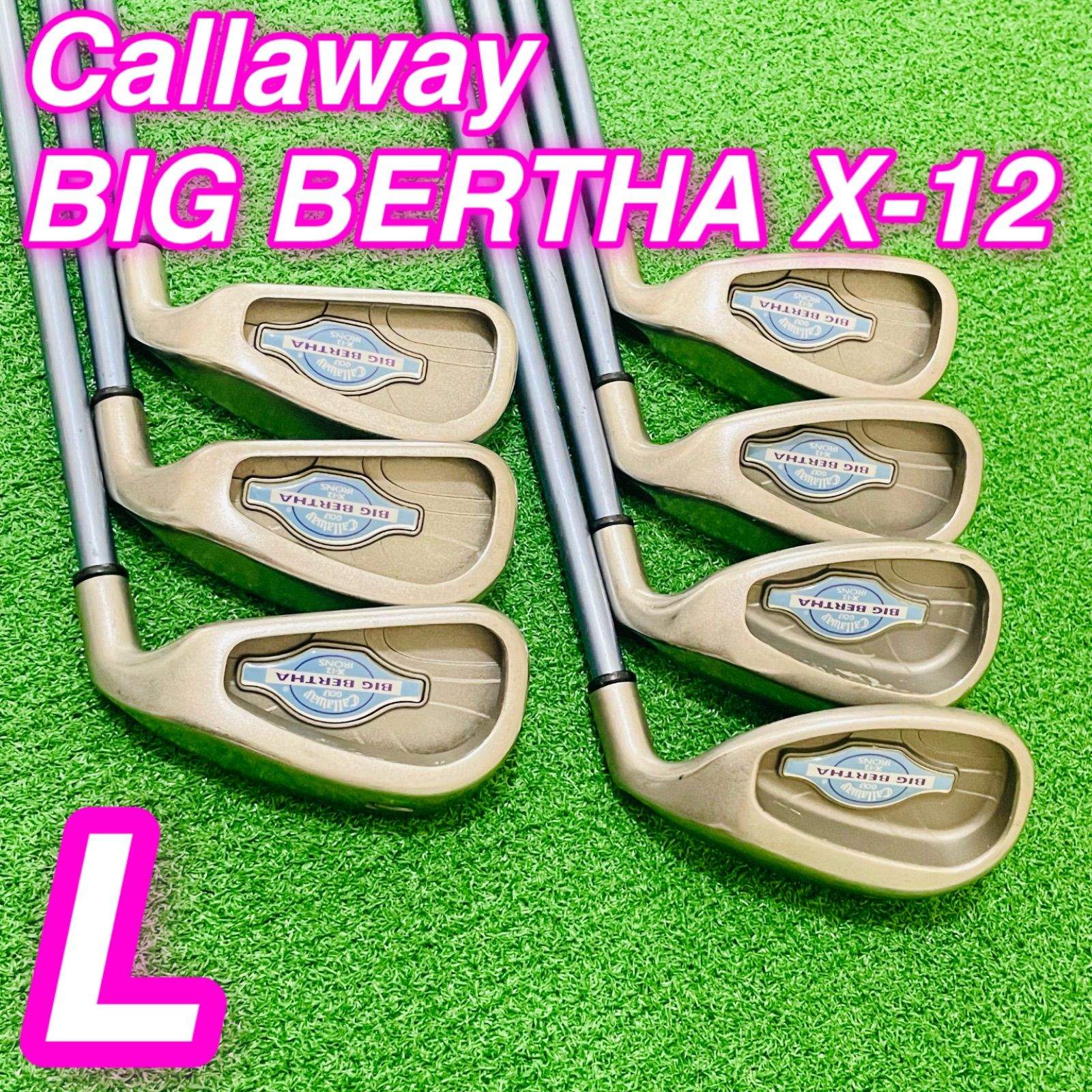 31 Callaway BIG BERTHA X-12 キャロウェイ レディース 女性用