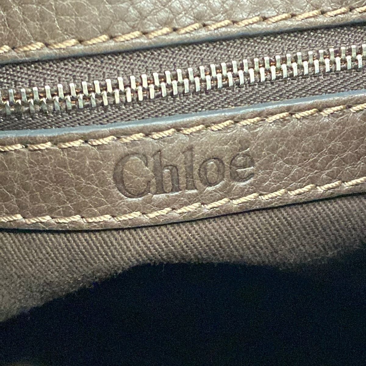 Chloe(クロエ) ショルダーバッグ パディントン ダークブラウン レザー