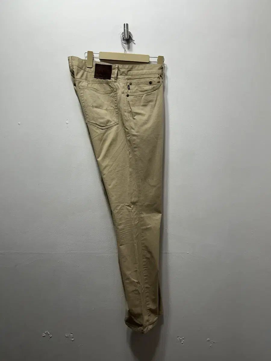 ポロラルフローレン ベージュ コットン パンツ 34