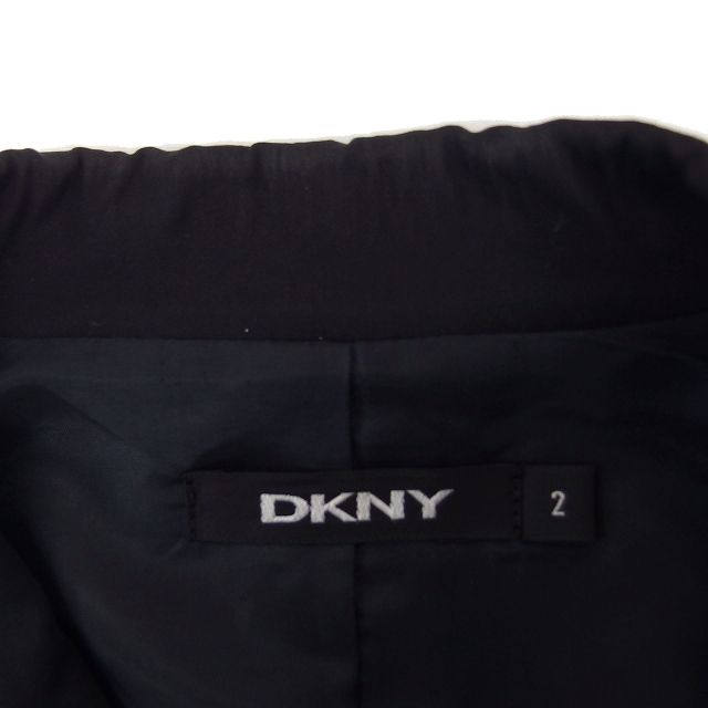 ダナキャランニューヨーク DKNY テーラード ジャケット 無地 コットン