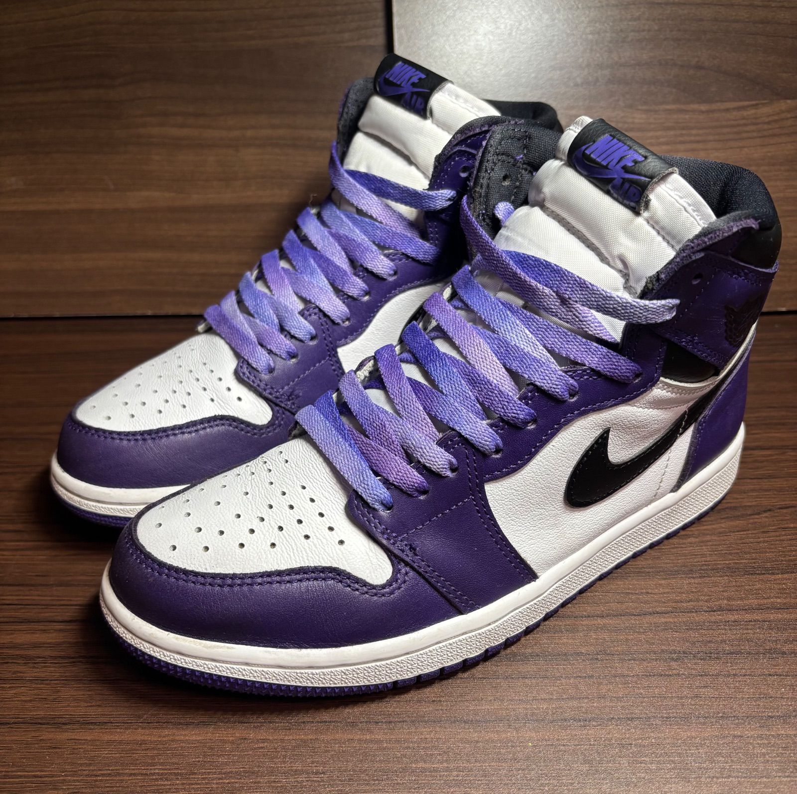 0 エアジョーダン1 ハイ OG レトロ コートパープル Jordan Air ナイキ 