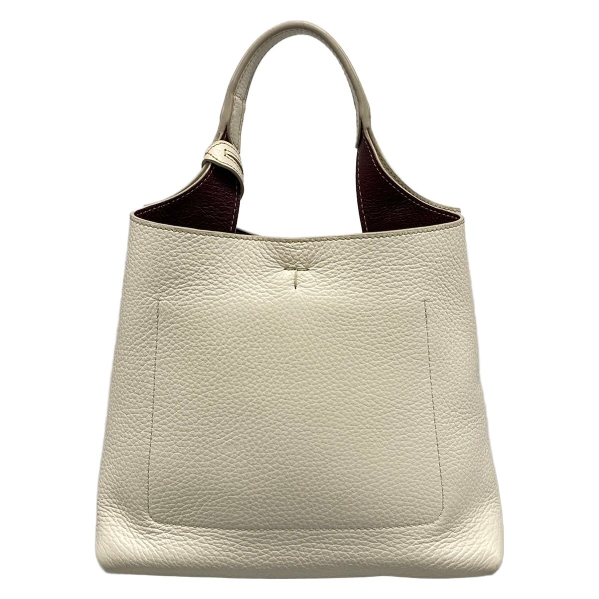 TOD'S(トッズ) ハンドバッグ Tタイムレス 白 レザー - メルカリ