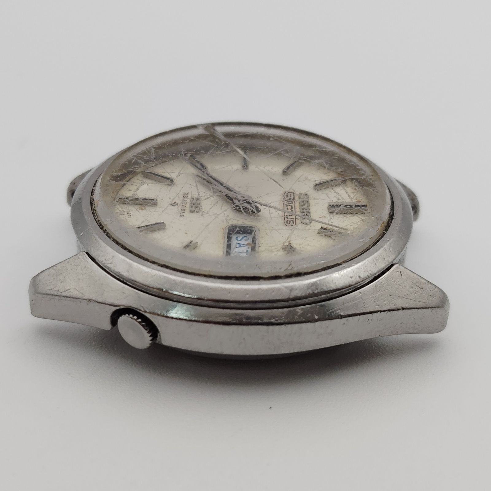 稼働 SEIKO セイコー 5アクタス SS 6106-7480 自動巻 ヴィンテージ 