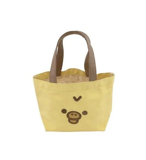 新品 マリモクラフト リラックマ フェイスシリーズ ミニトートバッグ バッグ ランチバッグ 小さめ バッグインバッグ かわいい おしゃれ キャラクター ギフト プレゼント 人気 キイロイトリ 約W300×H210×D110mm MRK-763