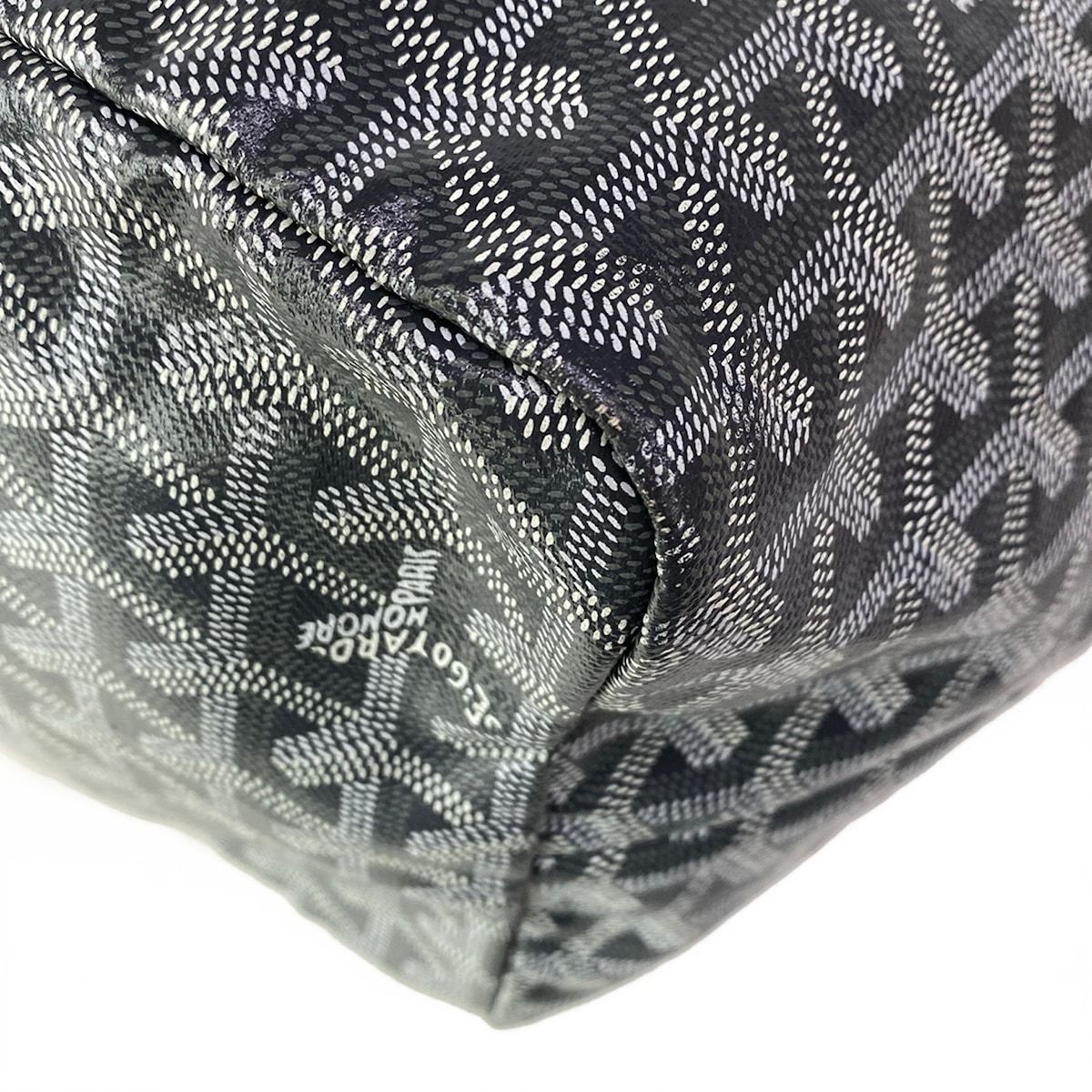 GOYARD(ゴヤール) トートバッグ サンルイGM グレー レザー - メルカリ
