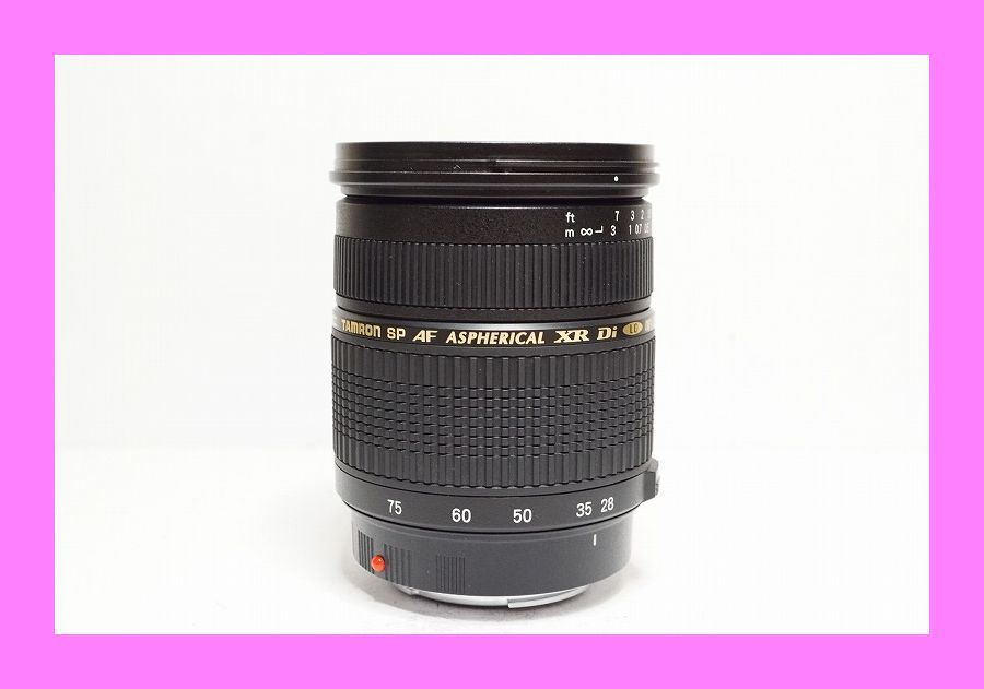 ■ ソニー用 大三元ズーム　TAMRON 28-75mm F2.8 XR Di MACRO A09
